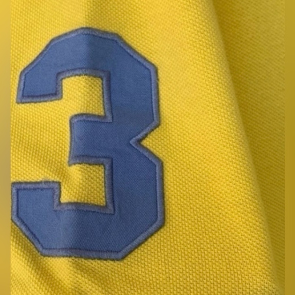 PoloRalphLauren Men’s Polo Size XL Big Pony Mesh Short Sleeve #3 Right Sleeve - Picture 5 of 6